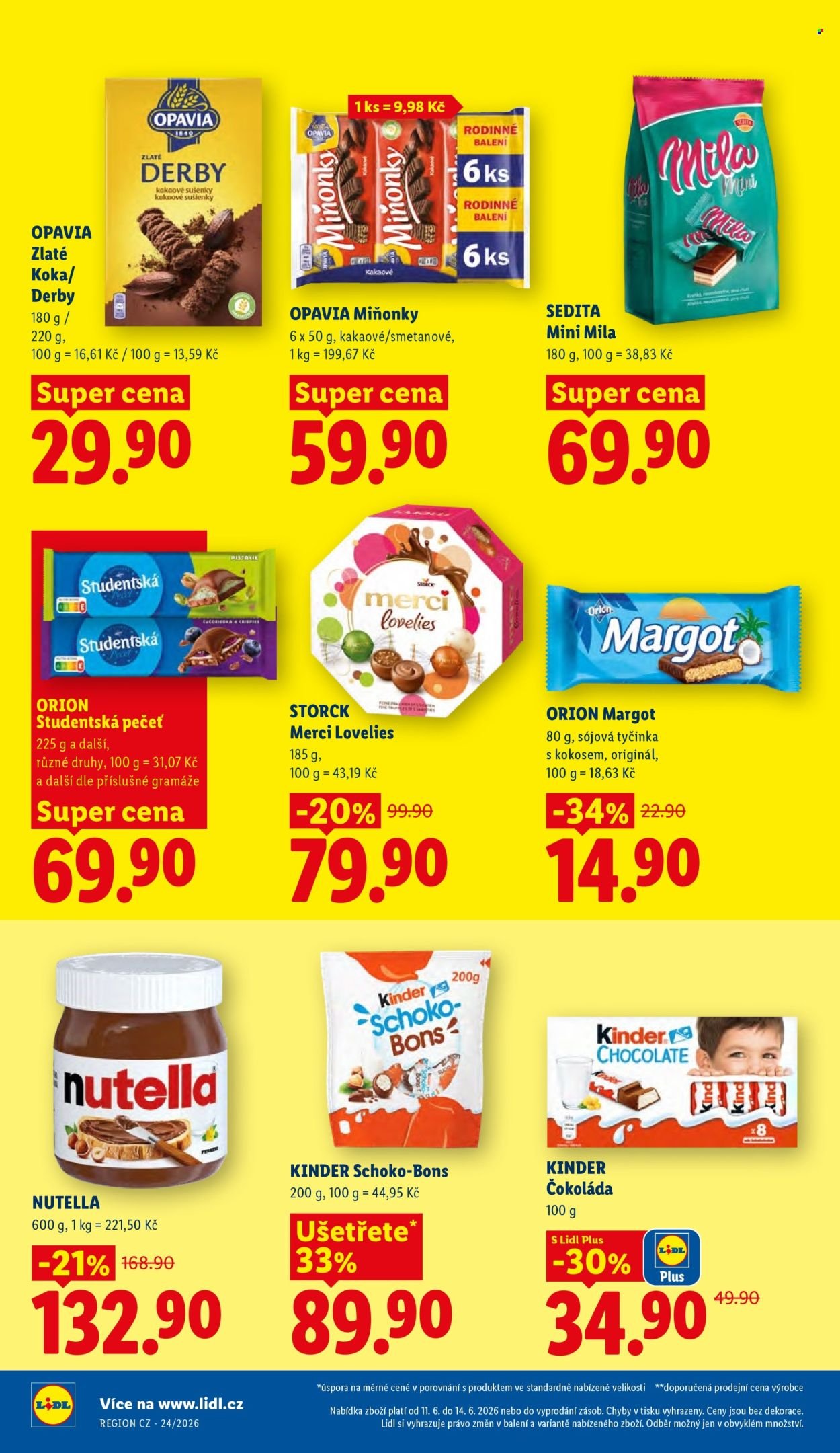 LIDL leták - Od čtvrtka 11.6.2026