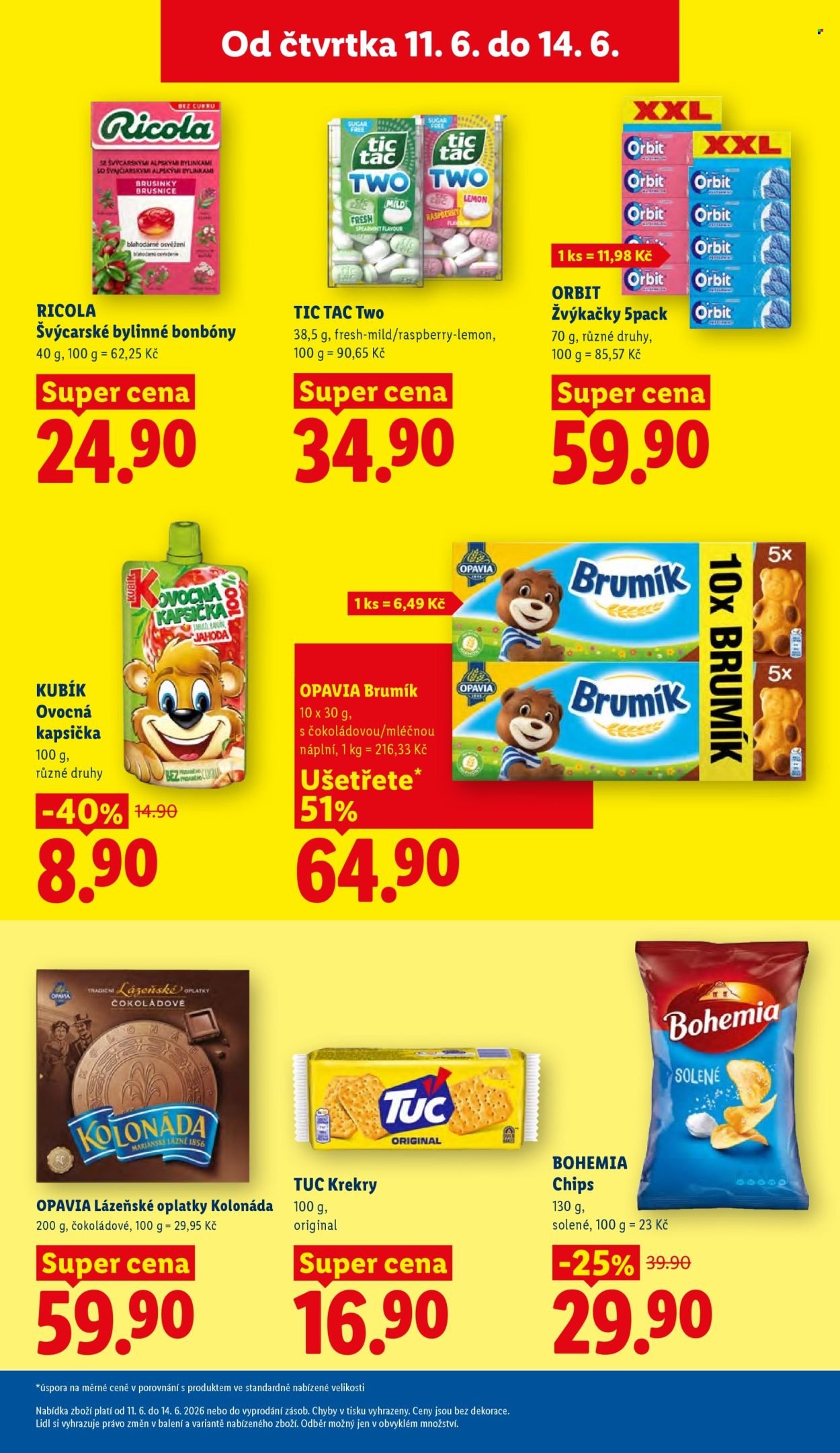 LIDL leták - Od čtvrtka 11.6.2026