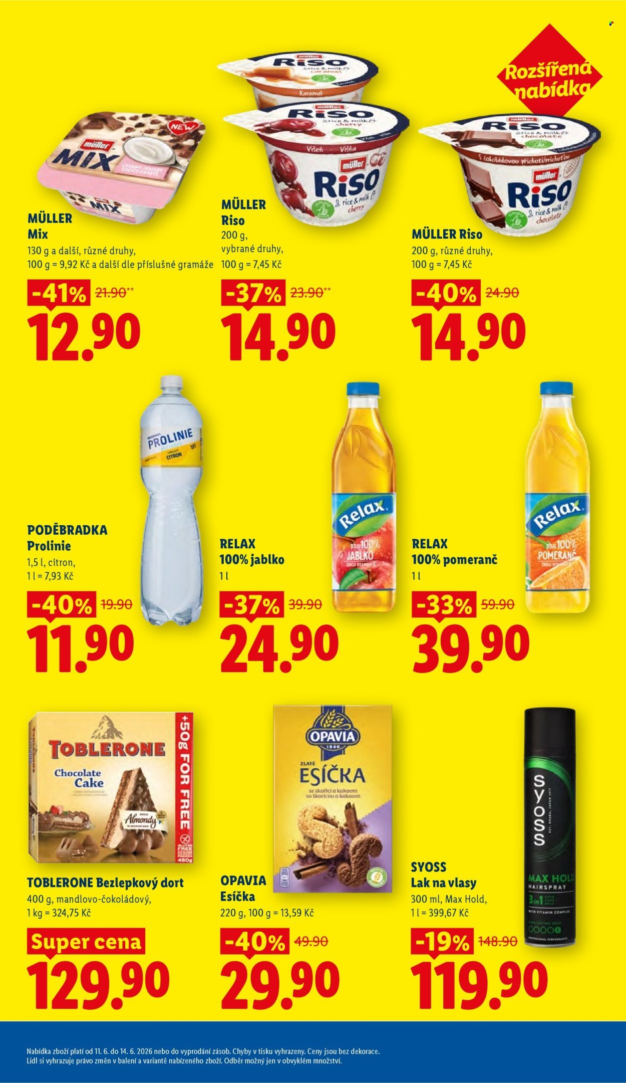 LIDL leták - Od čtvrtka 11.6.2026