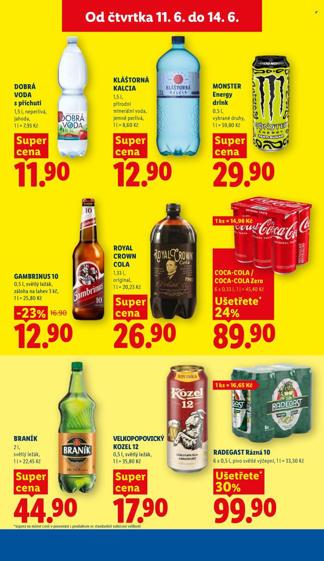 LIDL leták - Od čtvrtka 11.6.2026