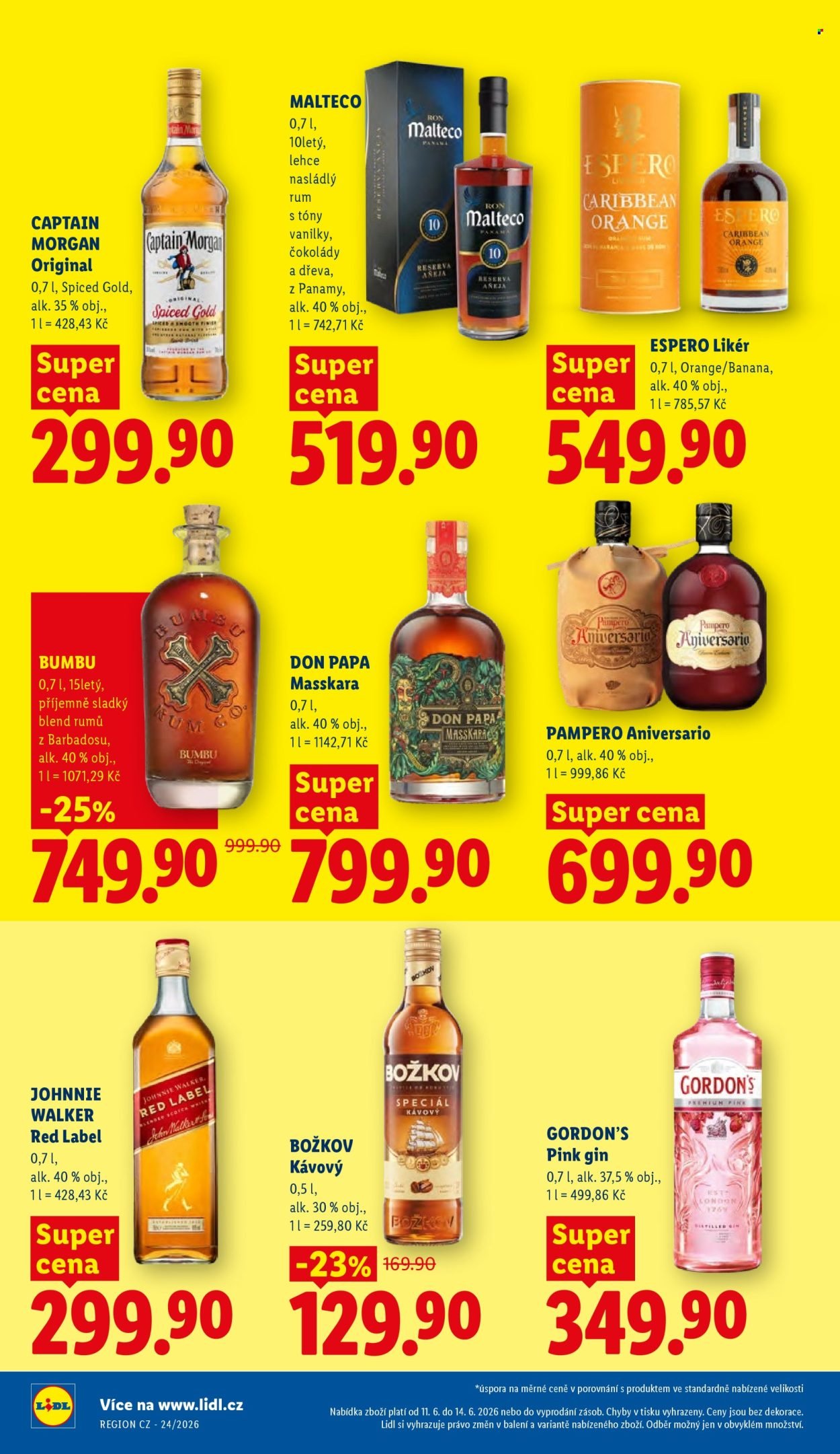 LIDL leták - Od čtvrtka 11.6.2026