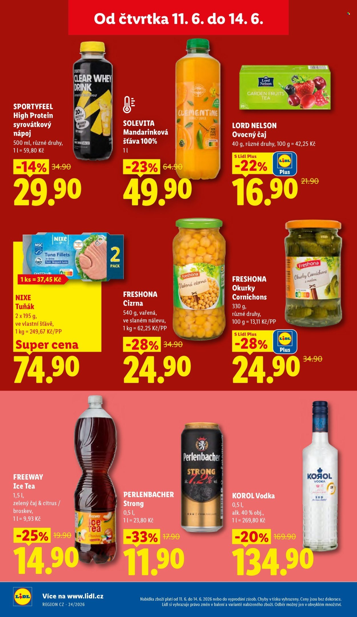 LIDL leták - Od čtvrtka 11.6.2026
