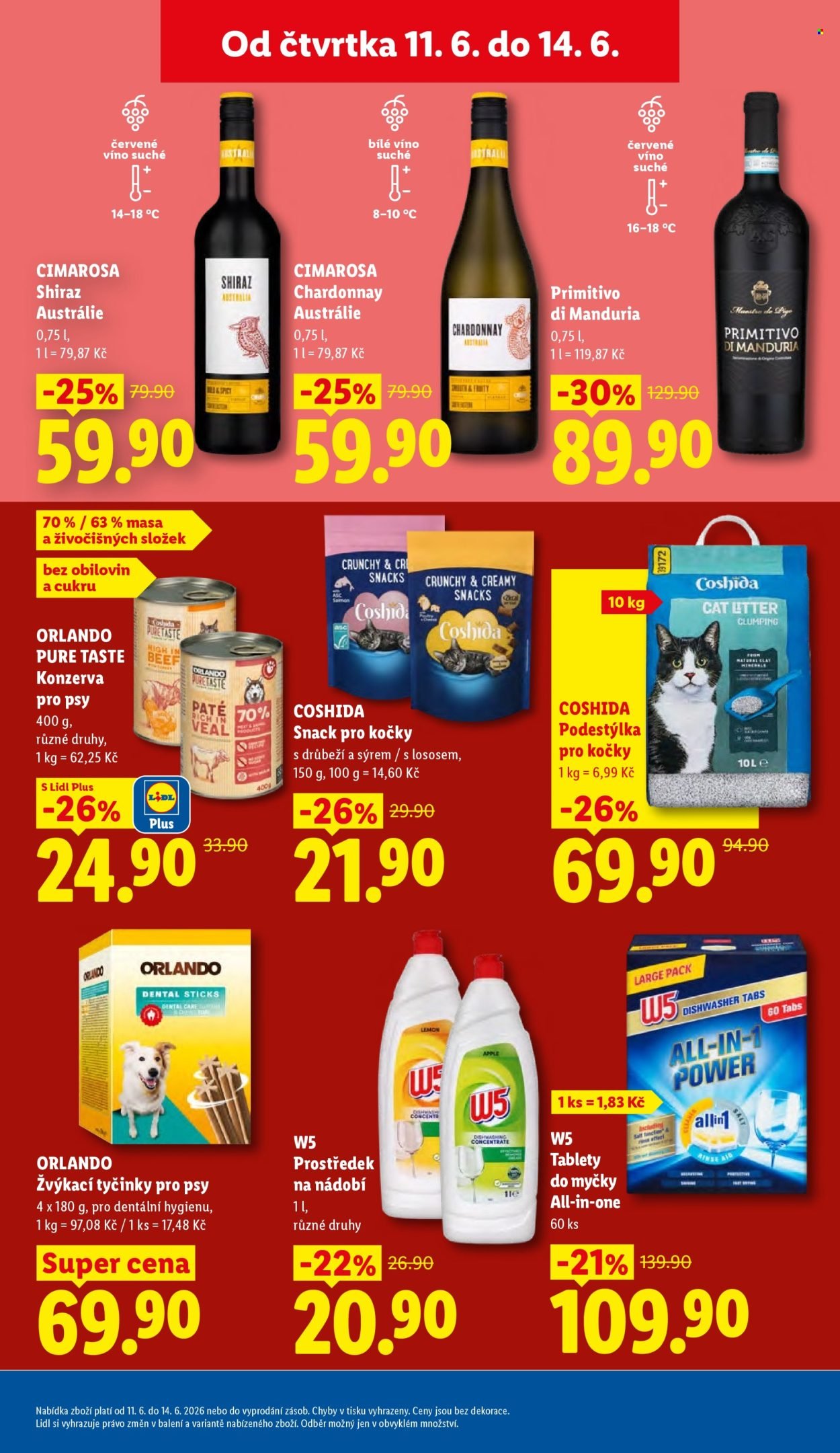LIDL leták - Od čtvrtka 11.6.2026