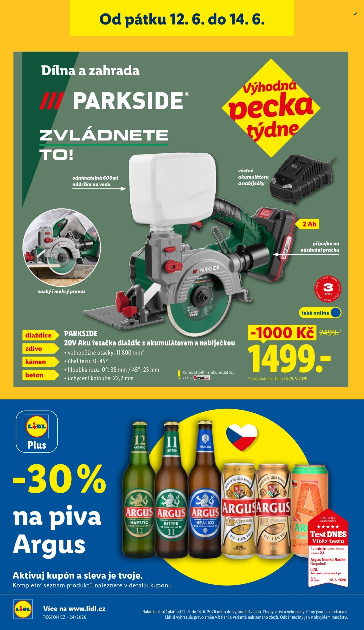 LIDL leták - Od čtvrtka 11.6.2026