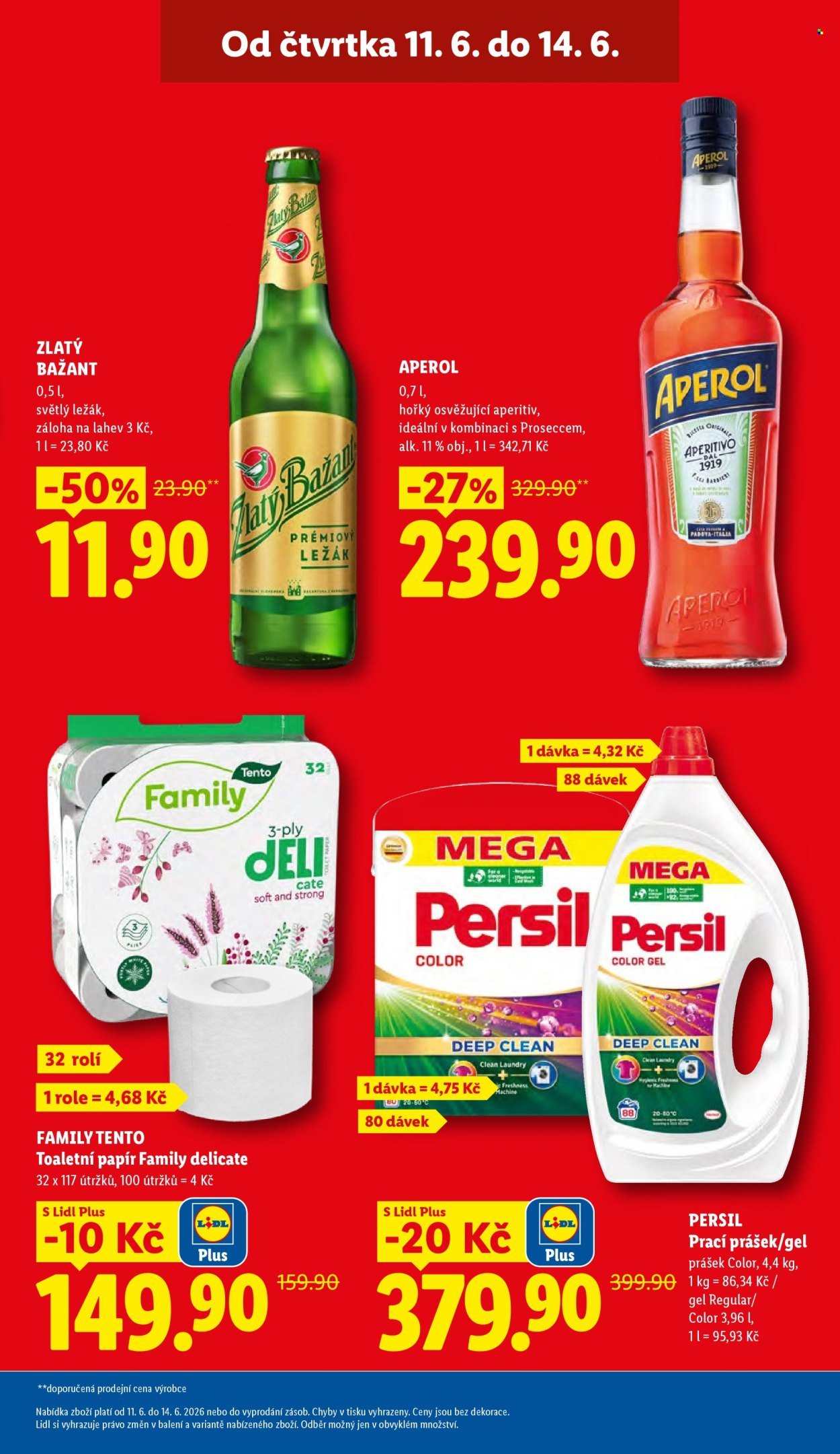 LIDL leták - Od čtvrtka 11.6.2026