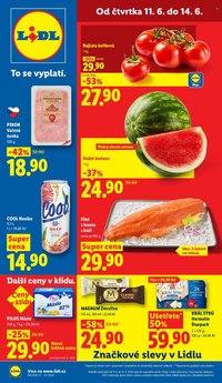 LIDL leták - Od čtvrtka 11.6.2026
