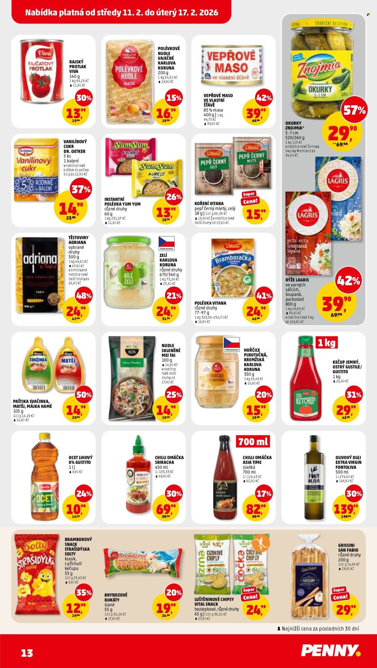 PENNY leták - nízké ceny hezky česky (2026-02-11 - 2026-02-17)
