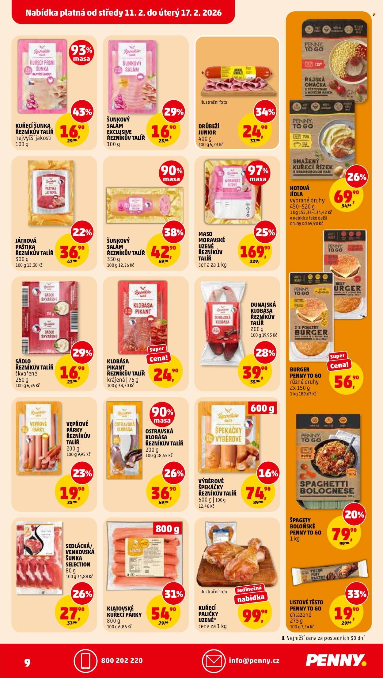 PENNY leták - nízké ceny hezky česky (2026-02-11 - 2026-02-17)