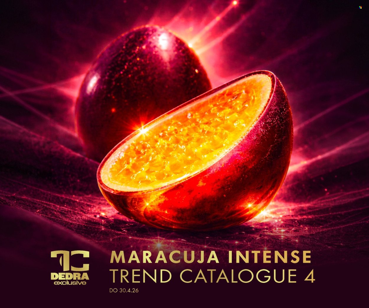 DEDRA leták - Maracuja intense (2026-03-20 - 2026-04-30)