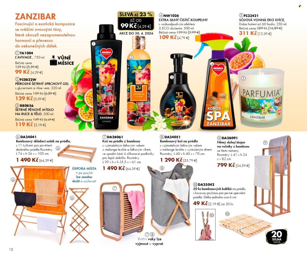 DEDRA leták - Maracuja intense (2026-03-20 - 2026-04-30)