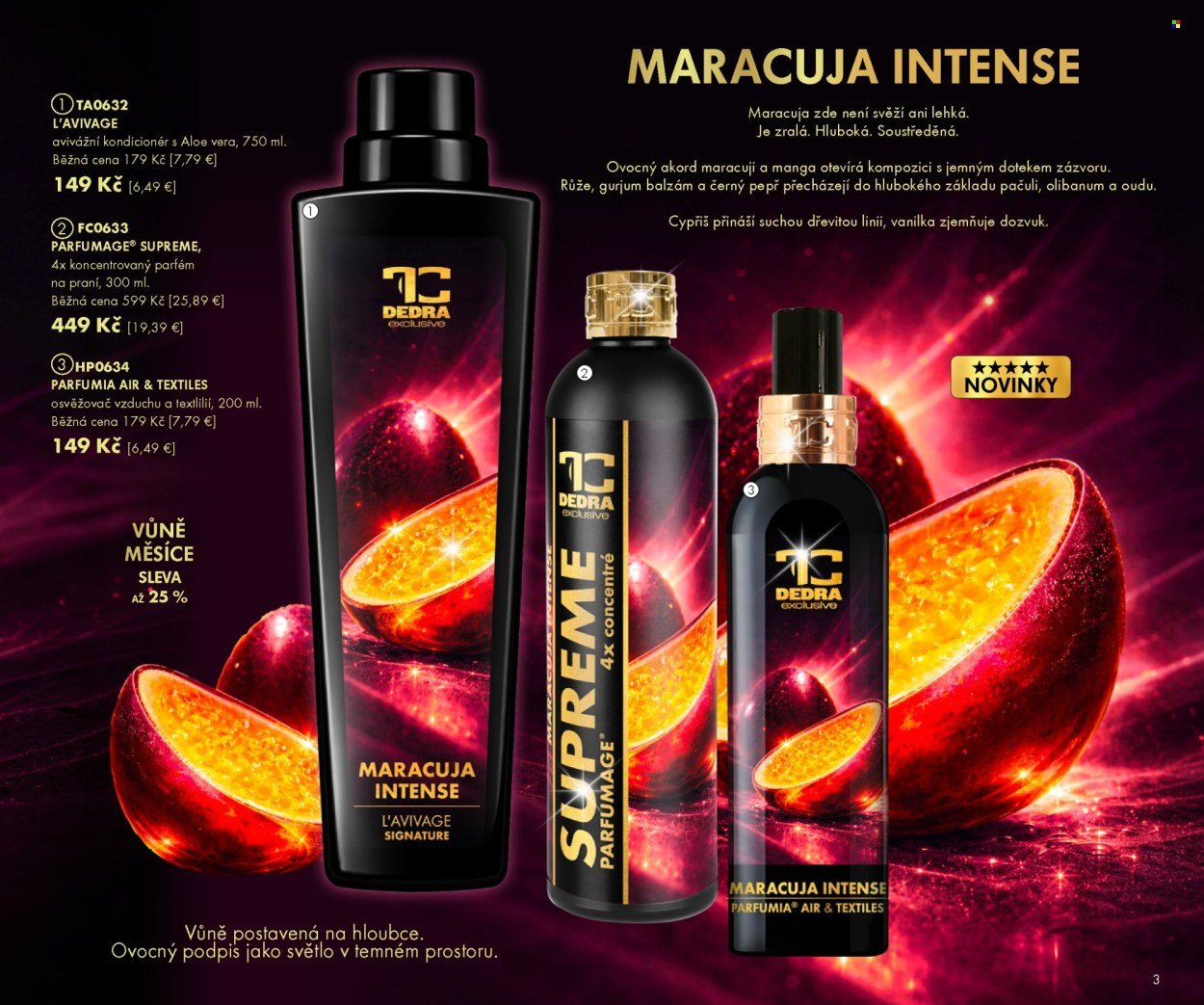 DEDRA leták - Maracuja intense (2026-03-20 - 2026-04-30)