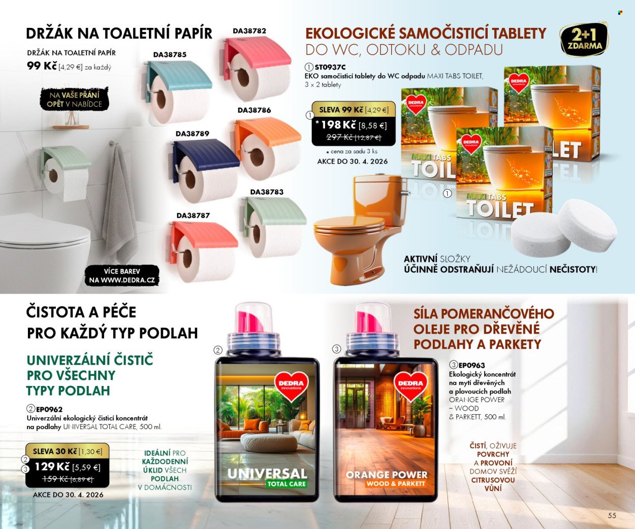 DEDRA leták - Maracuja intense (2026-03-20 - 2026-04-30)