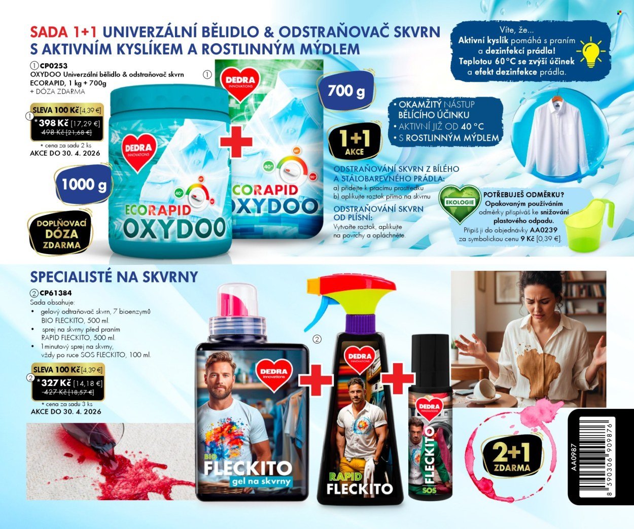 DEDRA leták - Maracuja intense (2026-03-20 - 2026-04-30)