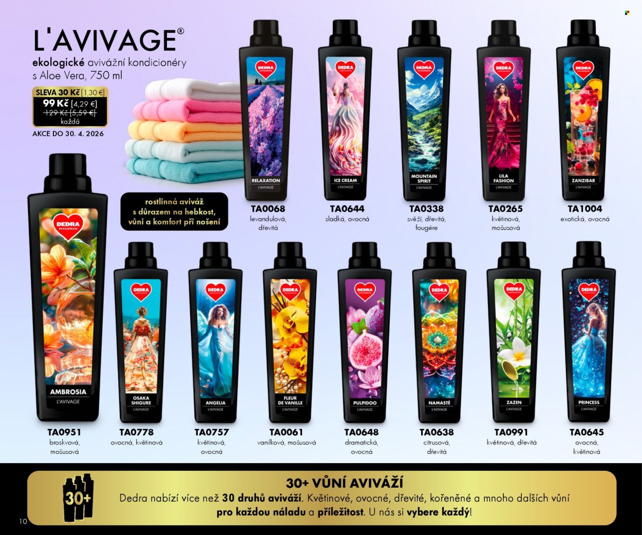 DEDRA leták - Maracuja intense (2026-03-20 - 2026-04-30)