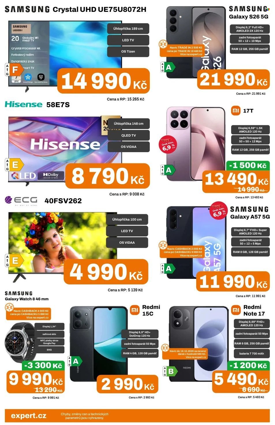 EXPERT leták - Od čtvrtka 15.10.2026