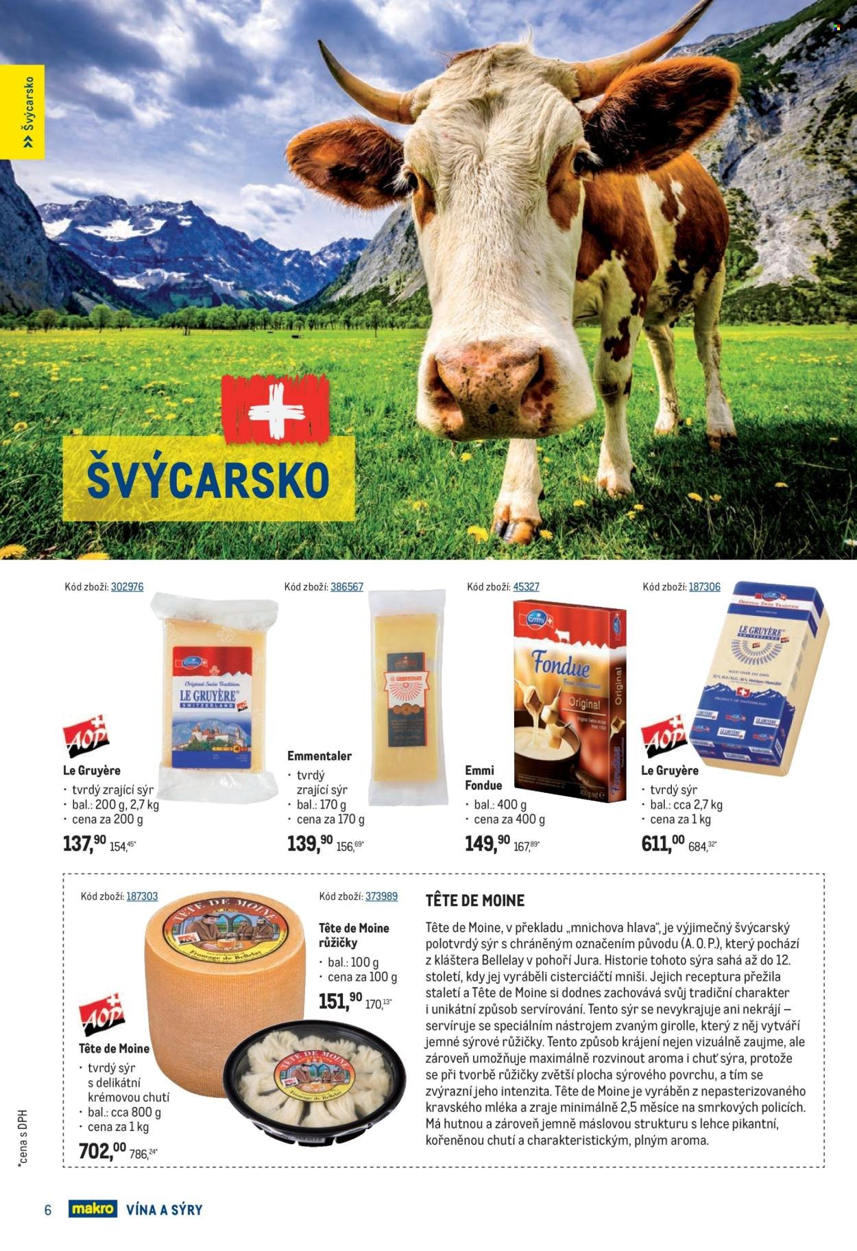 MAKRO leták - Vína a sýry (2025-09-24 - 2025-10-21)