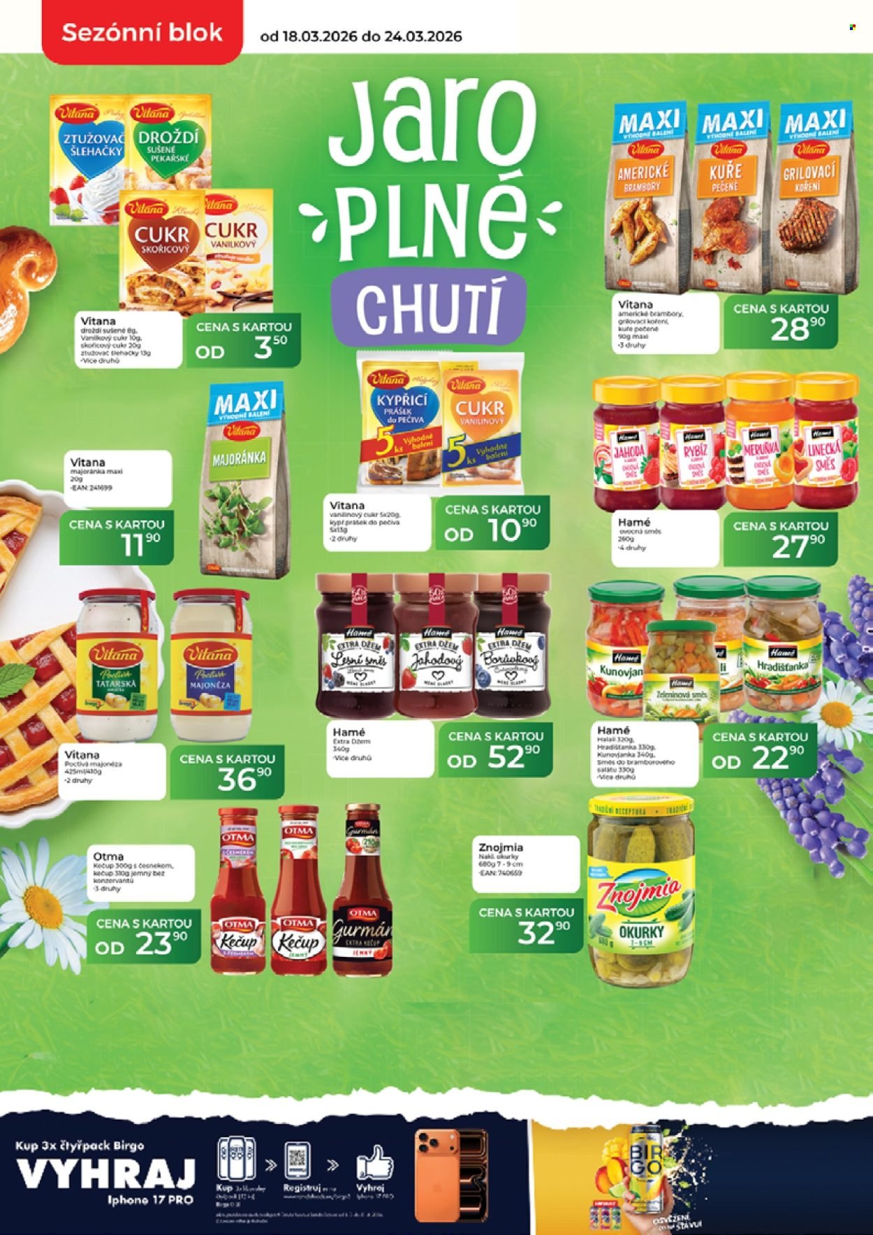 TAMDA FOODS leták - Od středy 18.3.2026 (2026-03-18 - 2026-03-24)