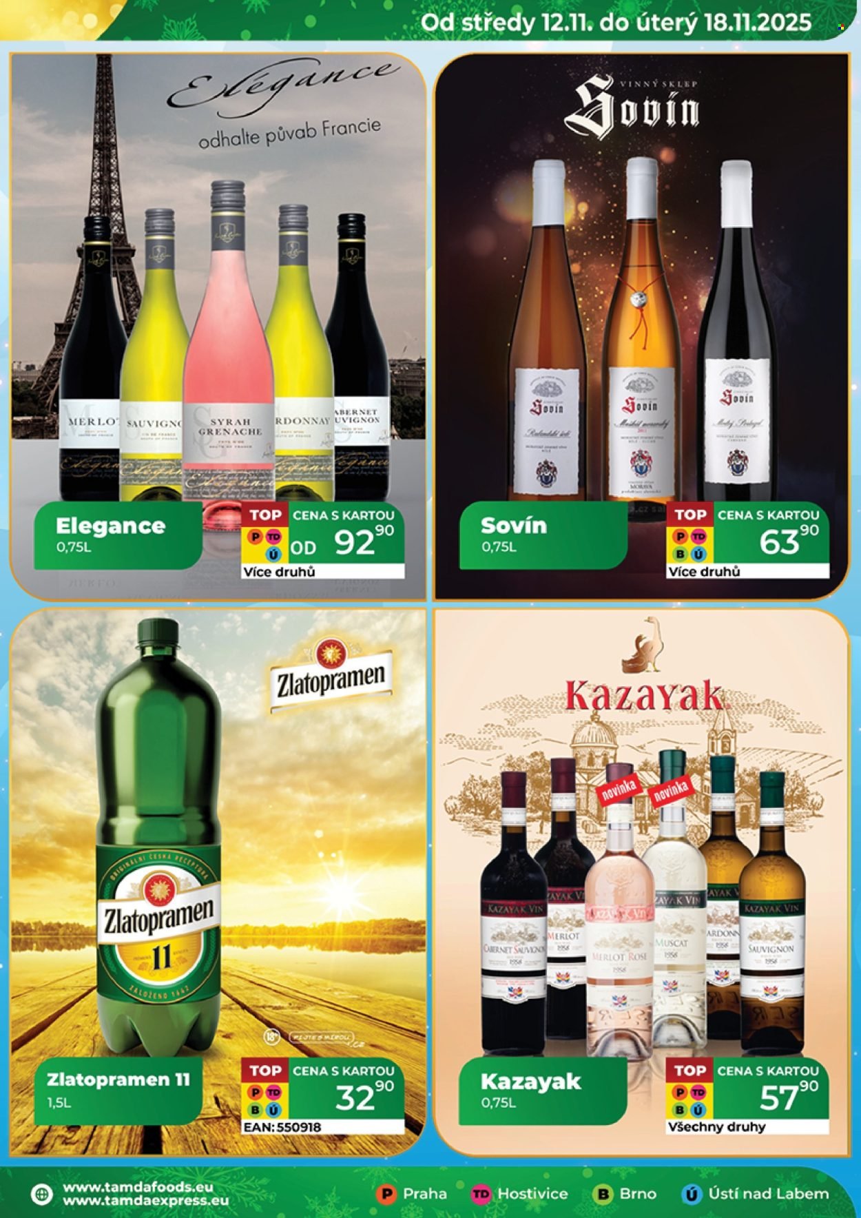 TAMDA FOODS leták - Od středy 12.11.2025 (2025-11-12 - 2025-11-18)