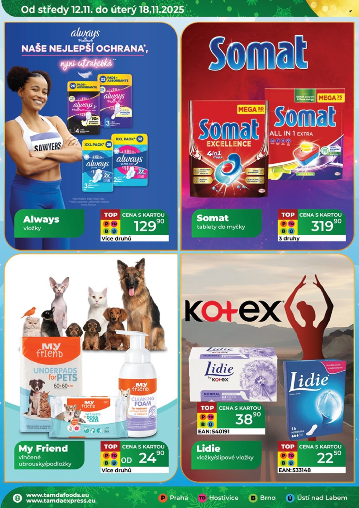 TAMDA FOODS leták - Od středy 12.11.2025 (2025-11-12 - 2025-11-18)