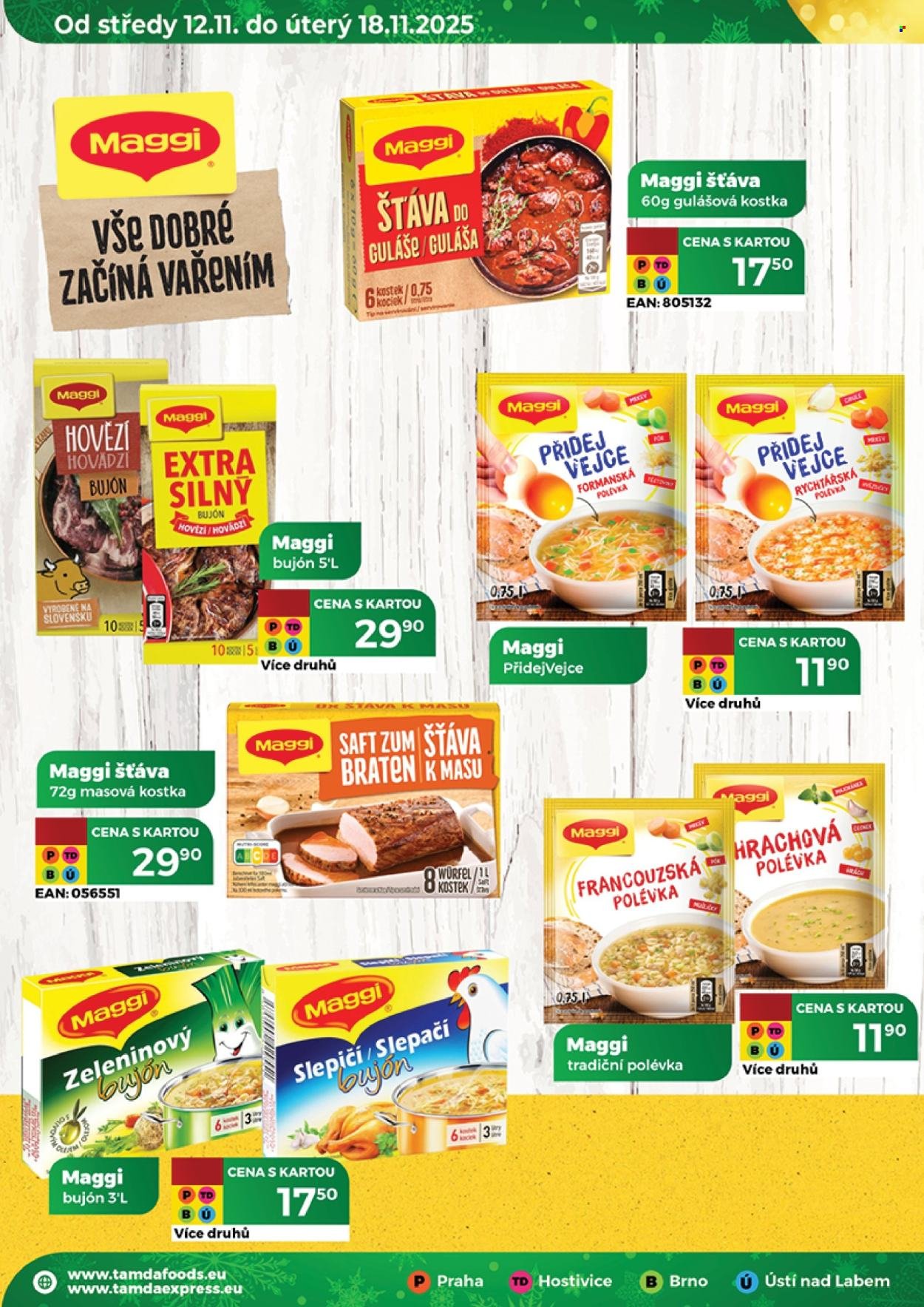 TAMDA FOODS leták - Od středy 12.11.2025 (2025-11-12 - 2025-11-18)