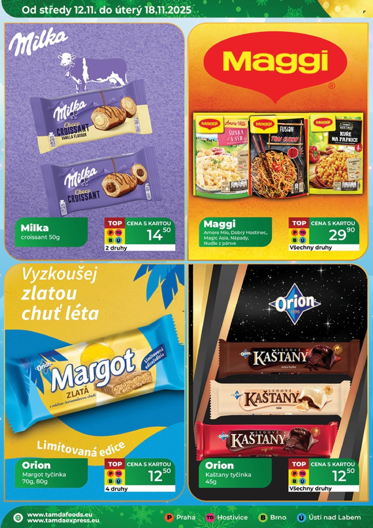 TAMDA FOODS leták - Od středy 12.11.2025 (2025-11-12 - 2025-11-18)