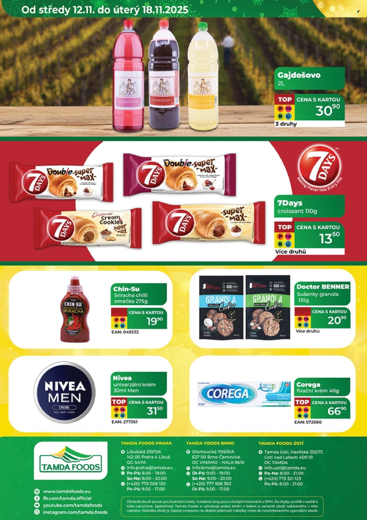 TAMDA FOODS leták - Od středy 12.11.2025 (2025-11-12 - 2025-11-18)
