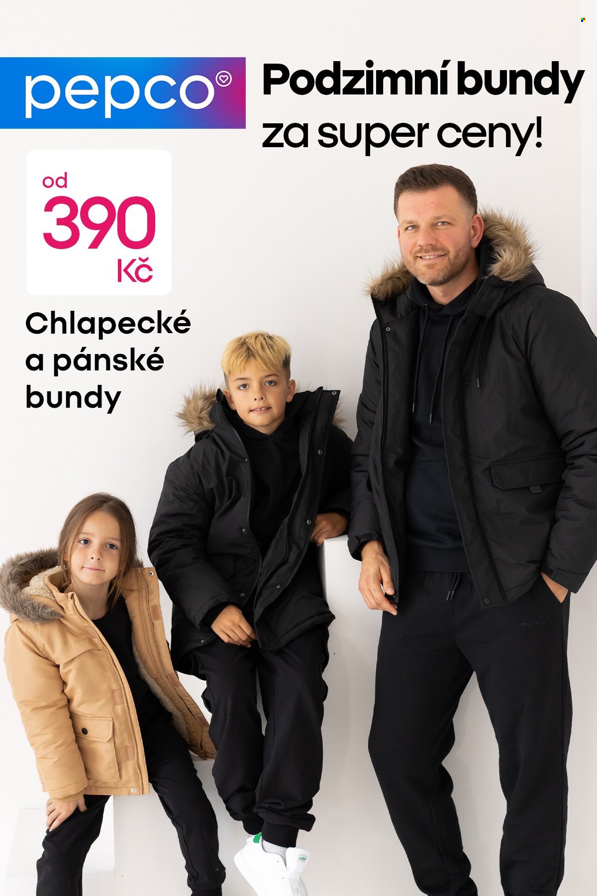 PEPCO leták - Podzimní bundy za super ceny! (2025-10-24)