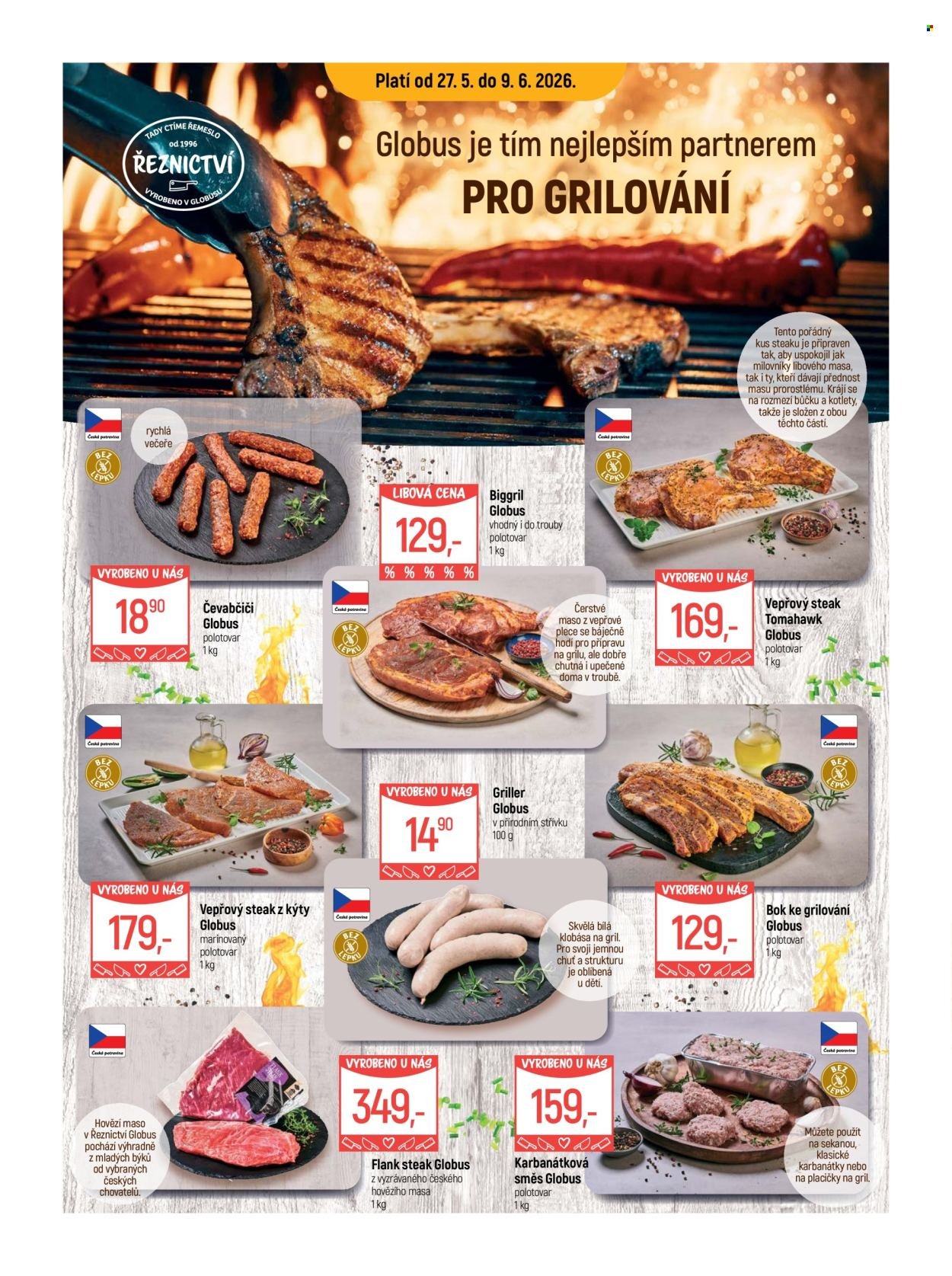 GLOBUS leták - Od středy 27.5.2026 (2026-05-27 - 2026-06-02)