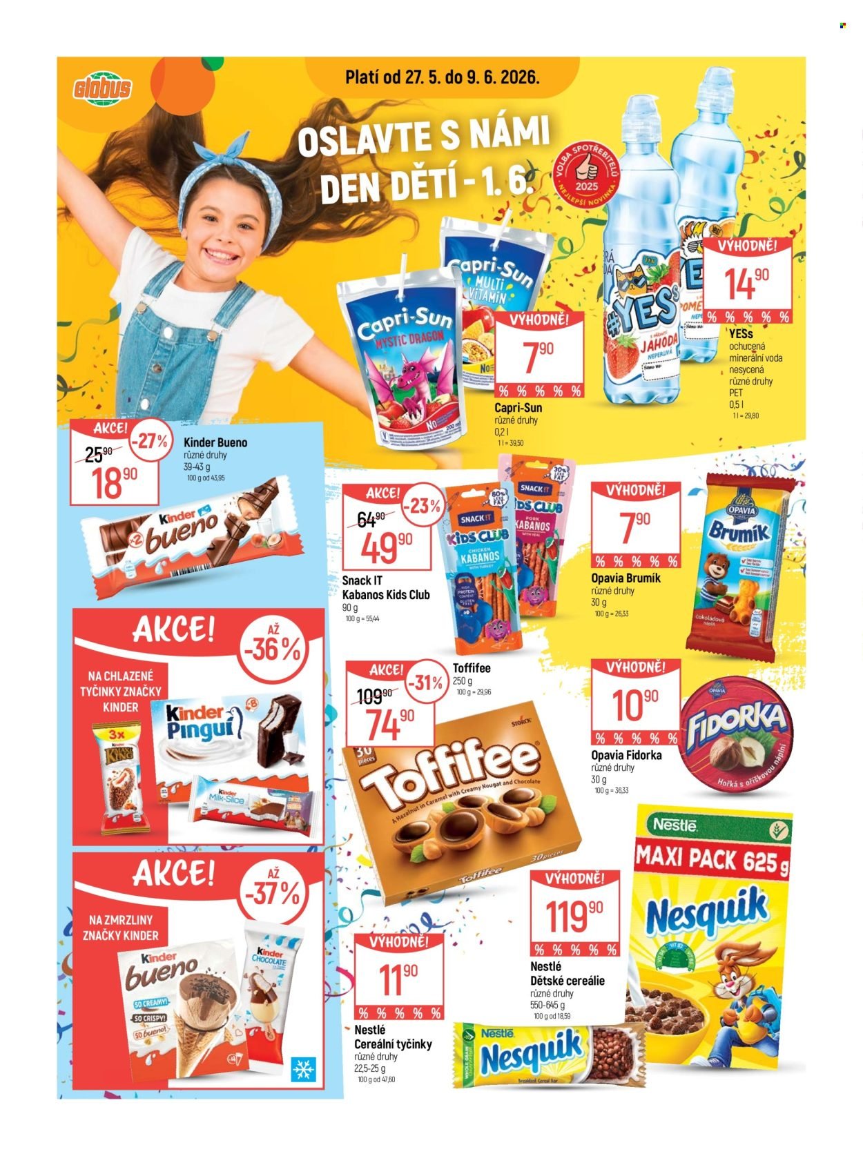 GLOBUS leták - Od středy 27.5.2026 (2026-05-27 - 2026-06-02)