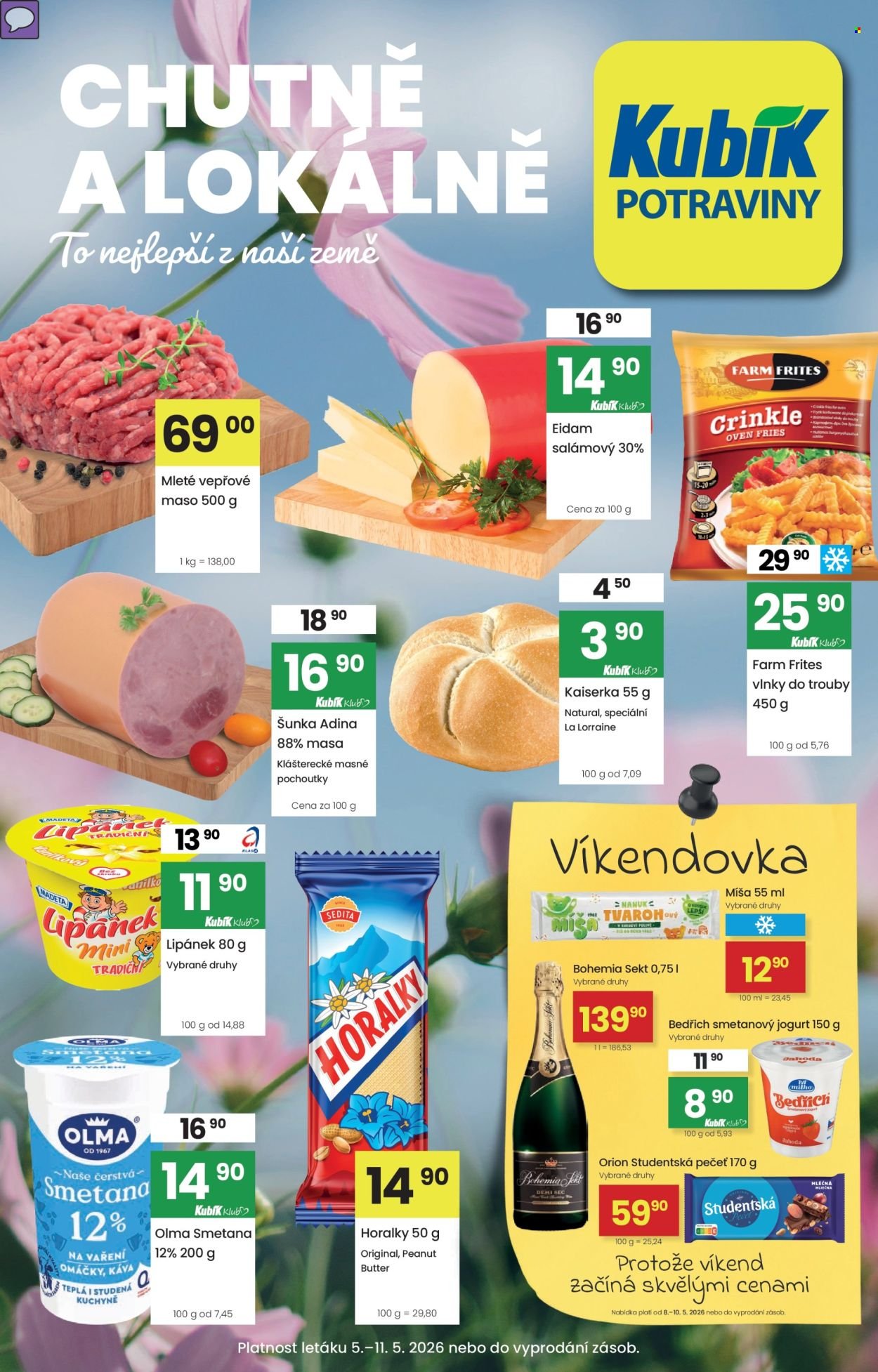 KUBÍK leták - Od úterý 5.5.2026 (2026-05-05 - 2026-05-11)