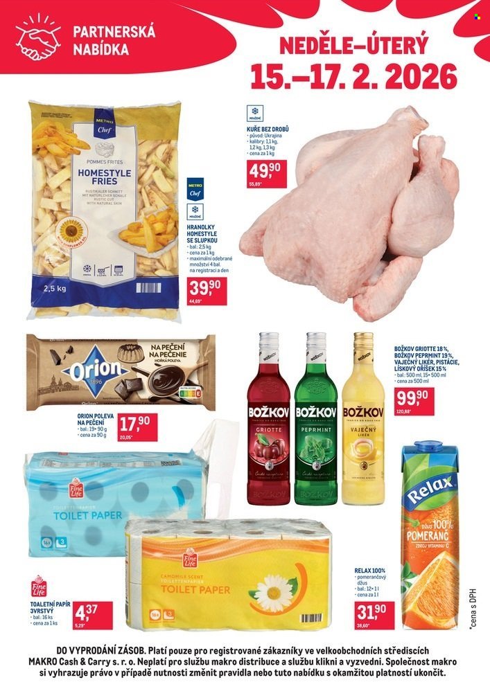 MAKRO leták - Partnerská nabídka (2026-02-15 - 2026-02-17)