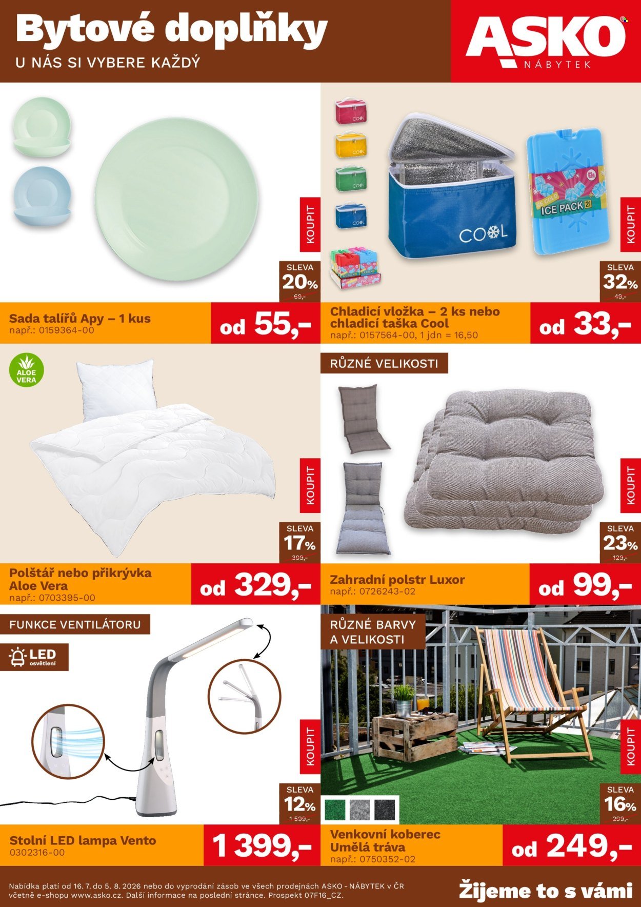 ASKO leták - Bytové doplňky