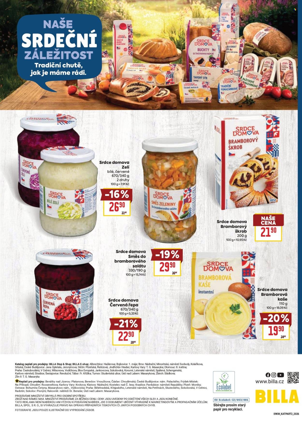 BILLA leták - Vaše oblíbené značky (2026-02-25 - 2026-03-17)