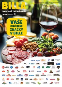 BILLA leták - Vaše oblíbené značky (2026-02-25 - 2026-03-17)