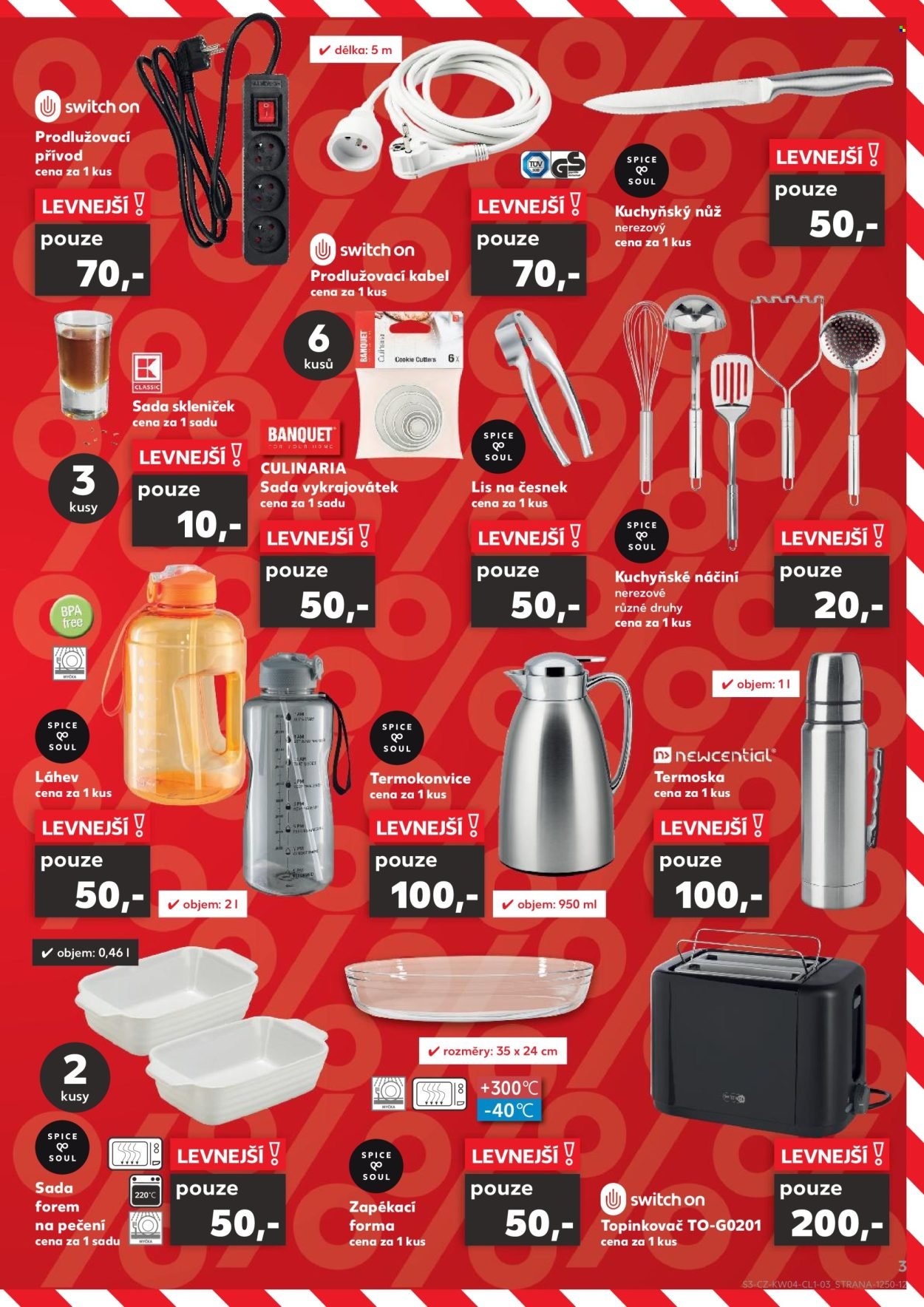 KAUFLAND leták - Extrémní výprodej vybraného spotřebního zboží (2026-01-21 - 2026-01-27)