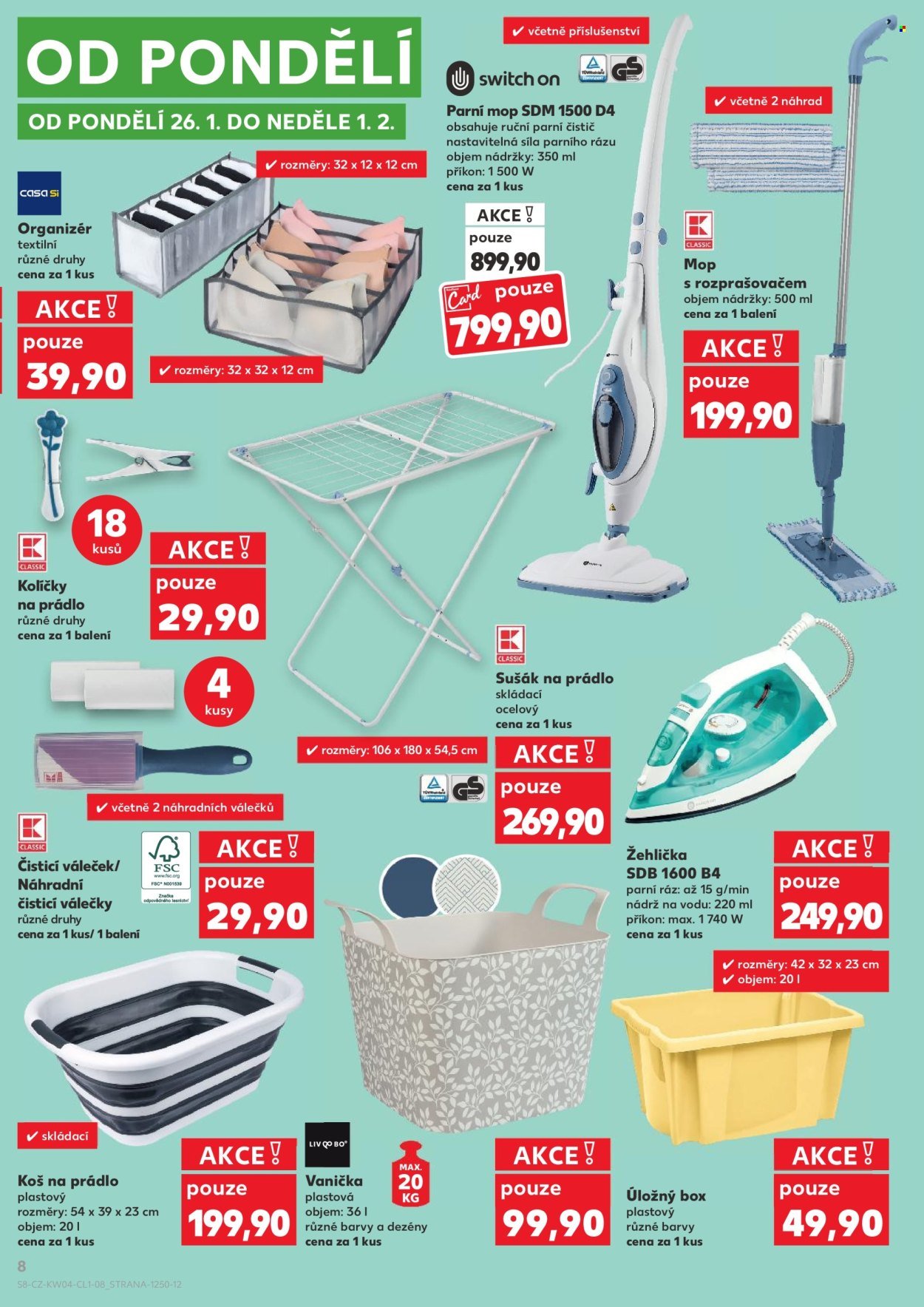 KAUFLAND leták - Extrémní výprodej vybraného spotřebního zboží (2026-01-21 - 2026-01-27)