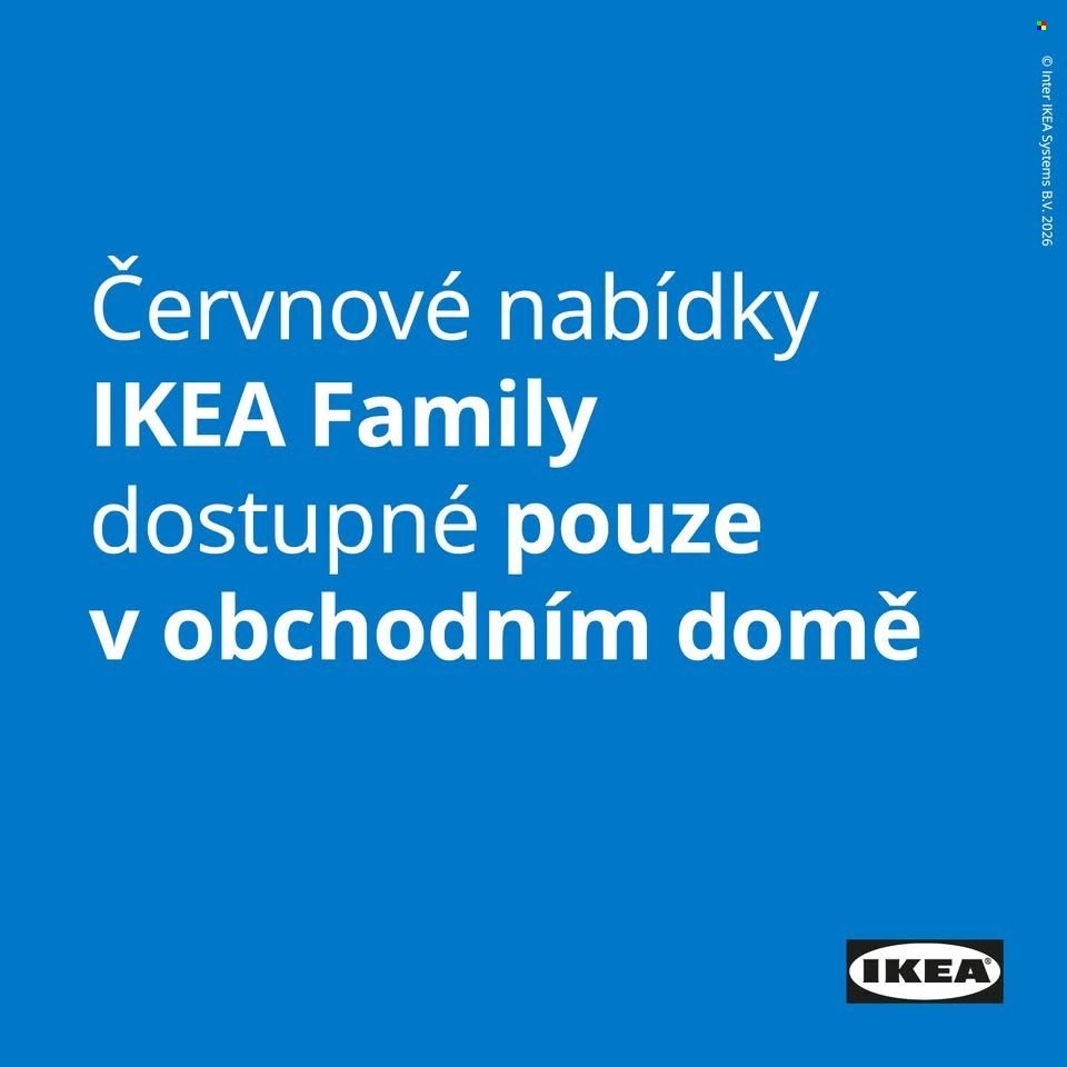 IKEA leták - Od pondělí 1.6.2026