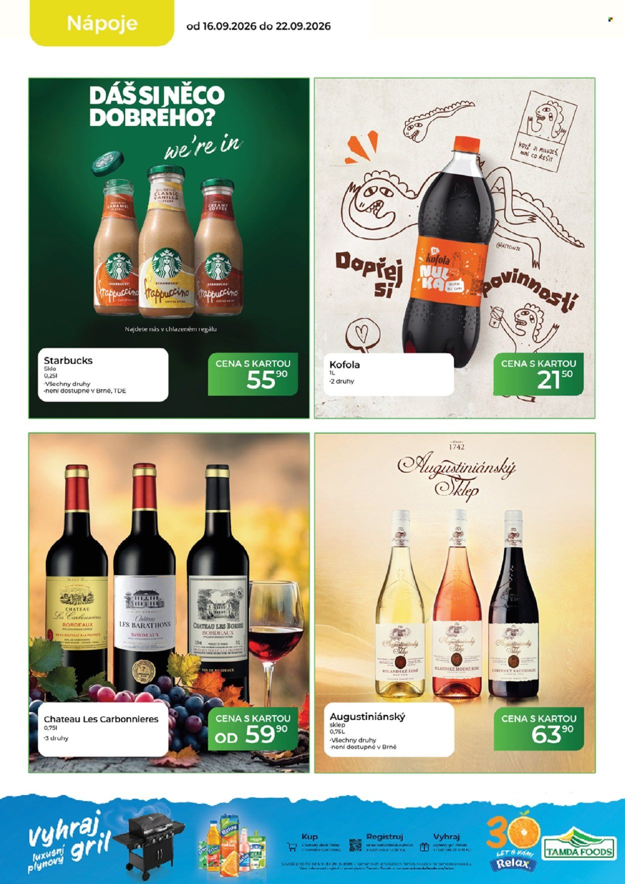 TAMDA FOODS leták - Od středy 16.9.2026