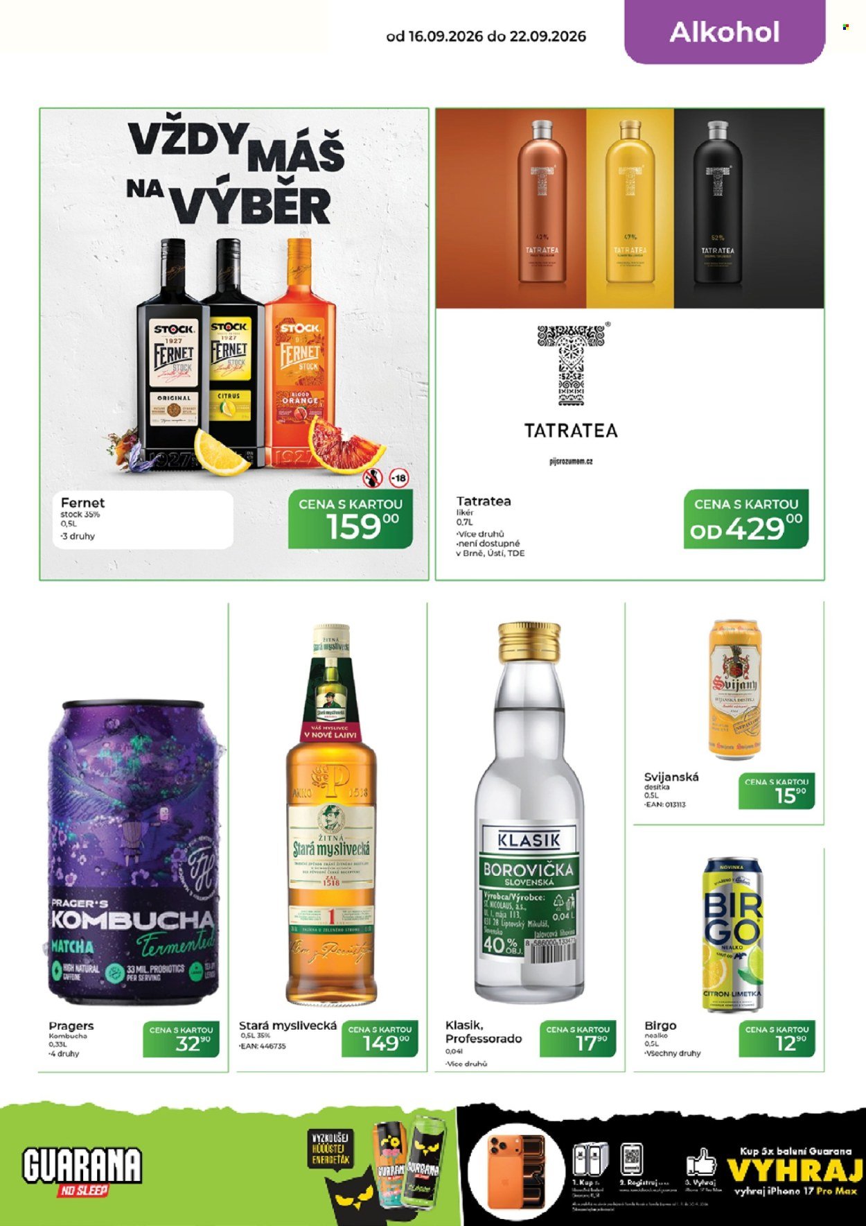 TAMDA FOODS leták - Od středy 16.9.2026