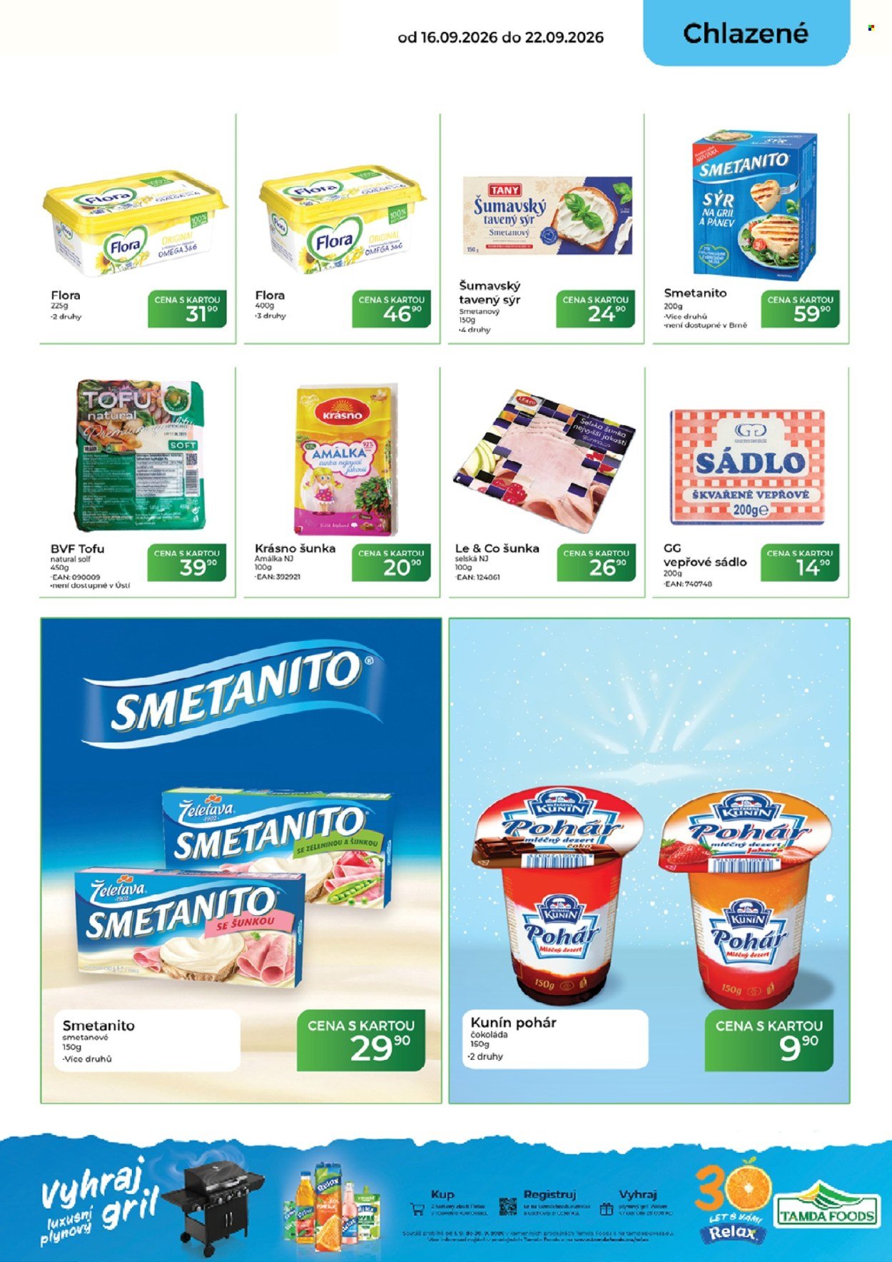 TAMDA FOODS leták - Od středy 16.9.2026