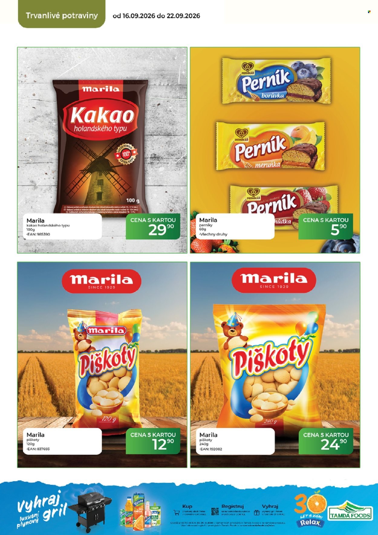 TAMDA FOODS leták - Od středy 16.9.2026