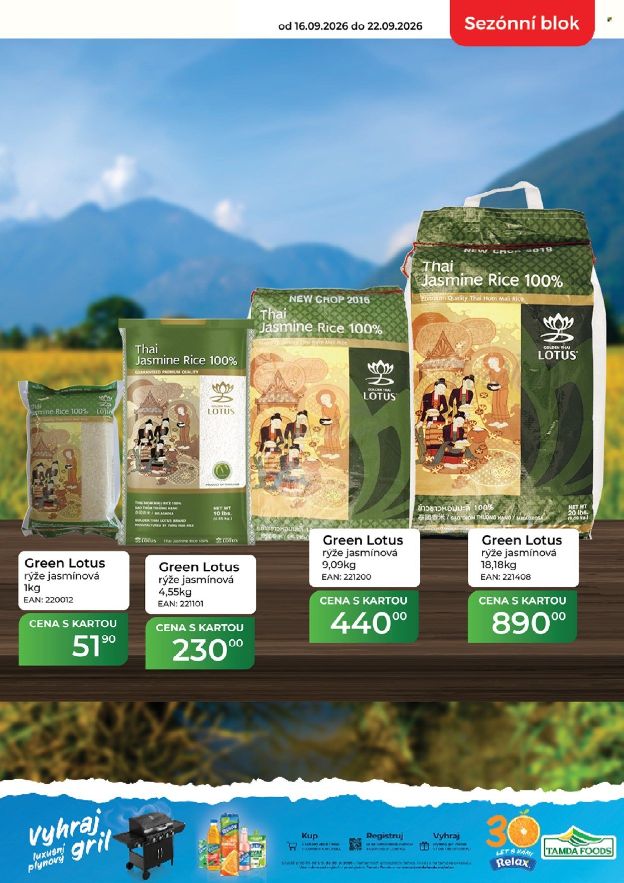 TAMDA FOODS leták - Od středy 16.9.2026