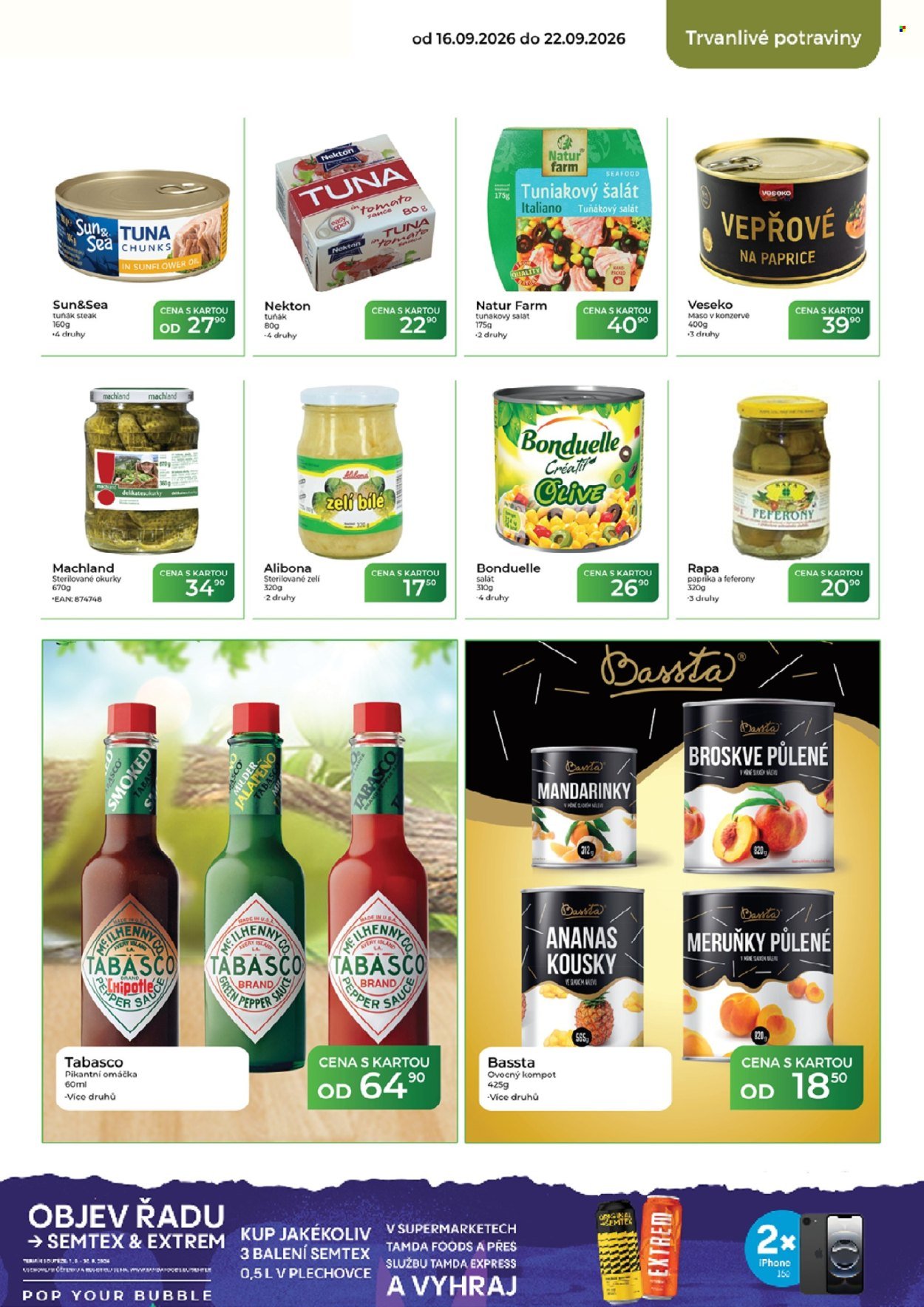 TAMDA FOODS leták - Od středy 16.9.2026