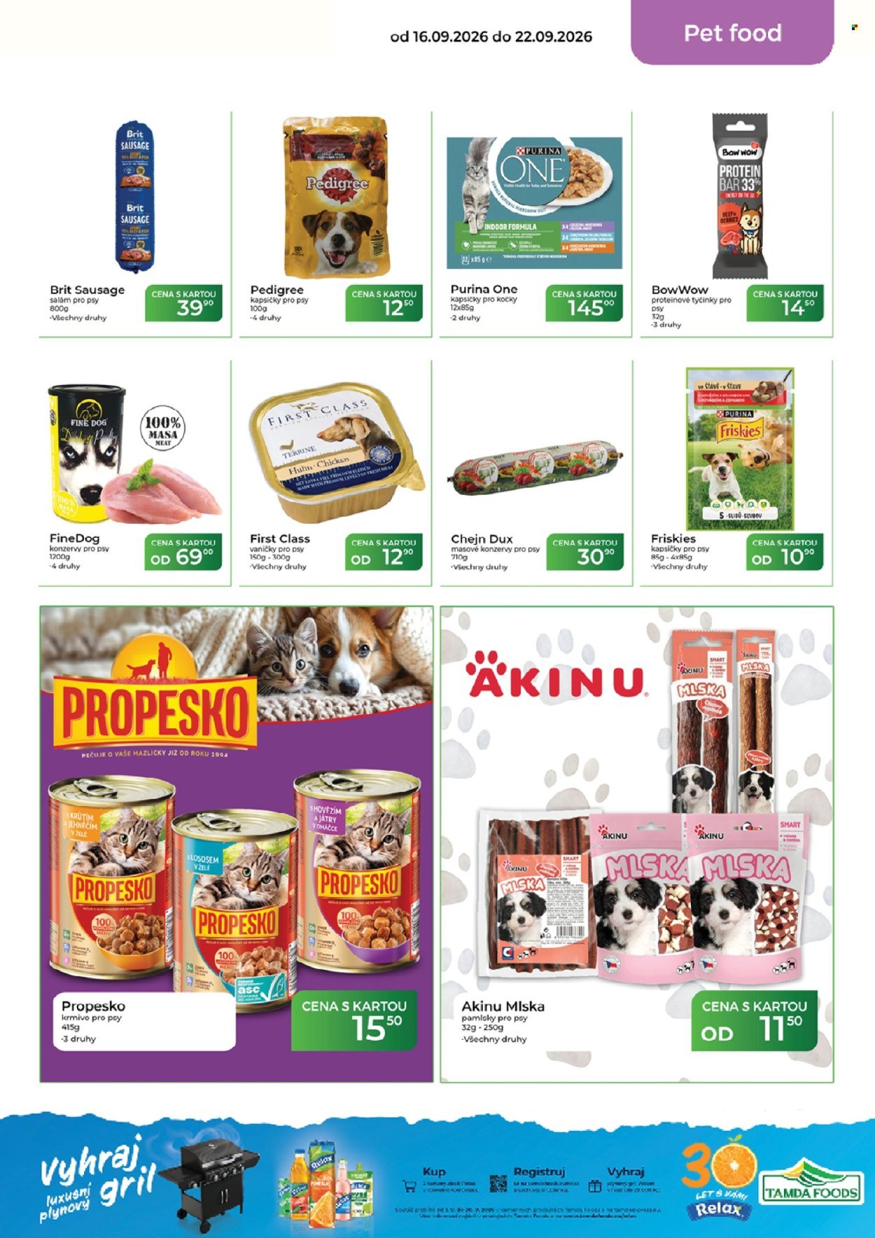 TAMDA FOODS leták - Od středy 16.9.2026