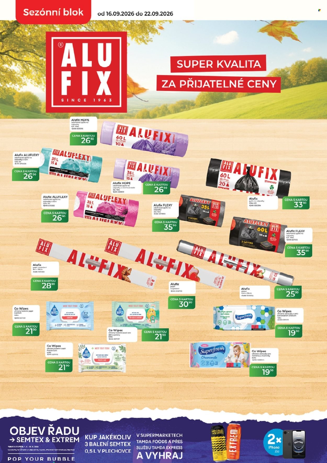 TAMDA FOODS leták - Od středy 16.9.2026