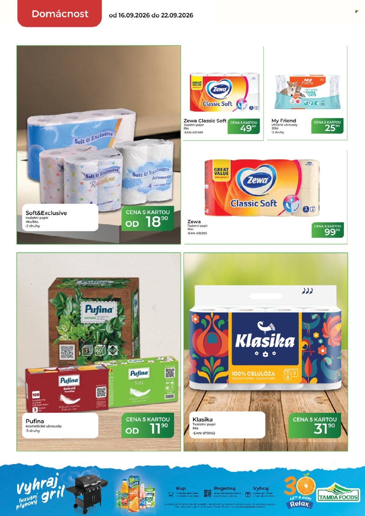 TAMDA FOODS leták - Od středy 16.9.2026