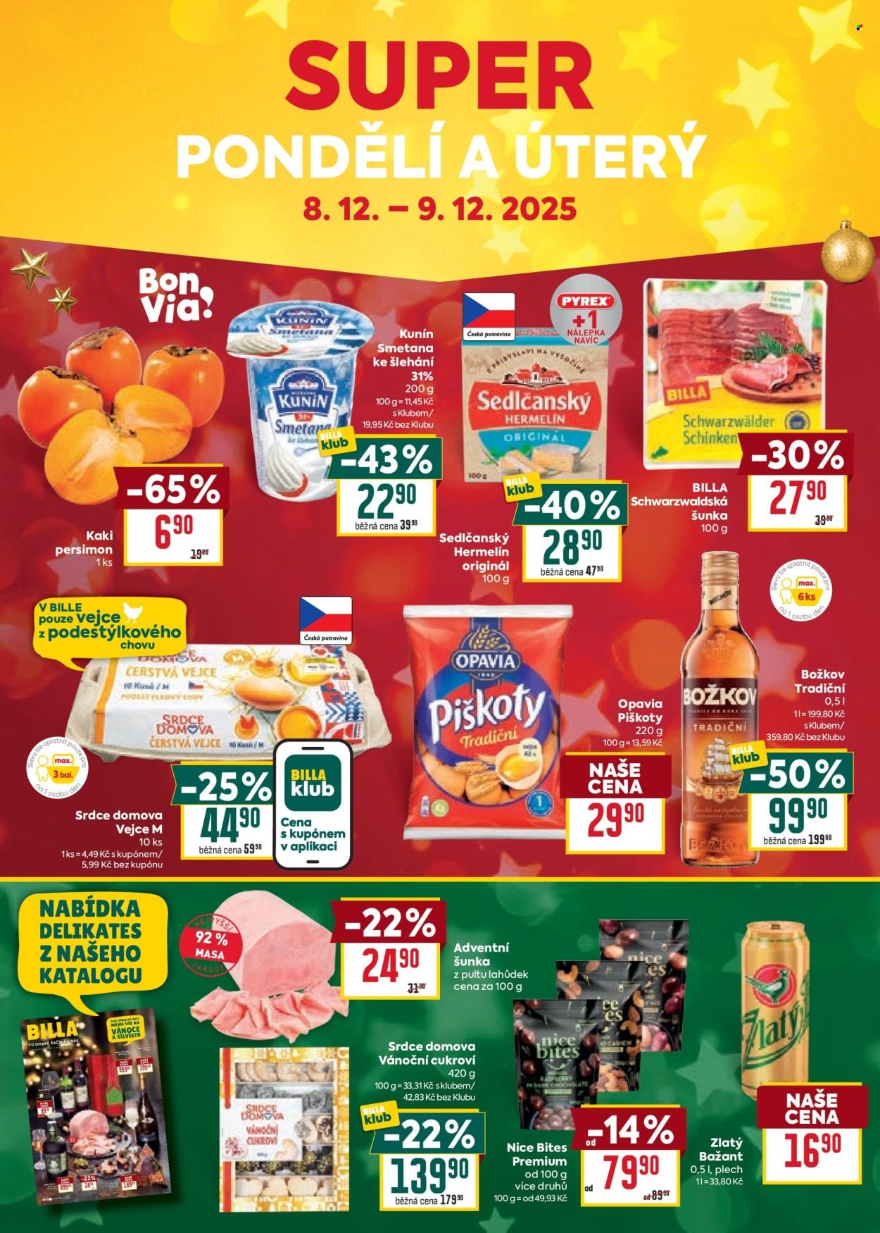 BILLA leták - Velký leták (2025-12-03 - 2025-12-09)