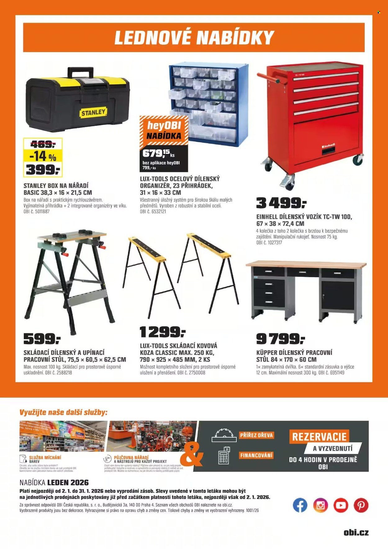 OBI leták - Bobří síla v akci (2026-01-02 - 2026-01-31)