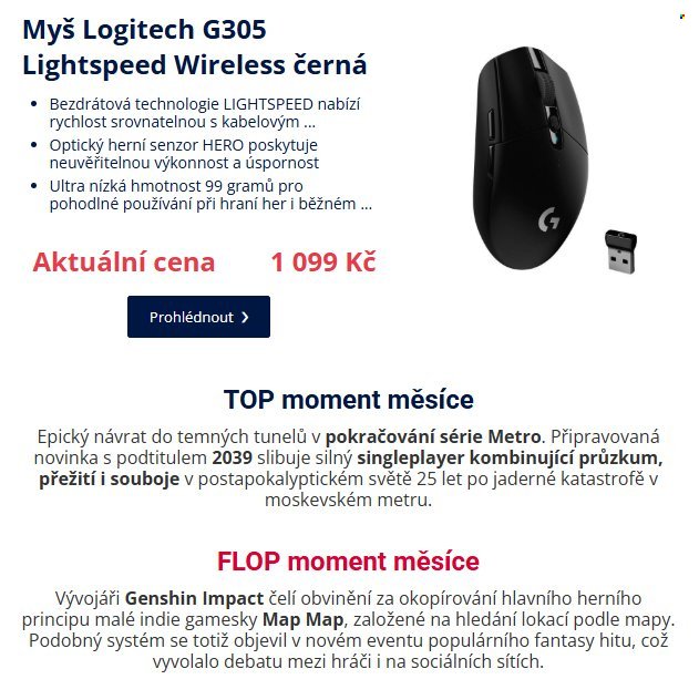 DATART leták - Zacíleno na hráče (2026-04-27 - 2026-04-30)