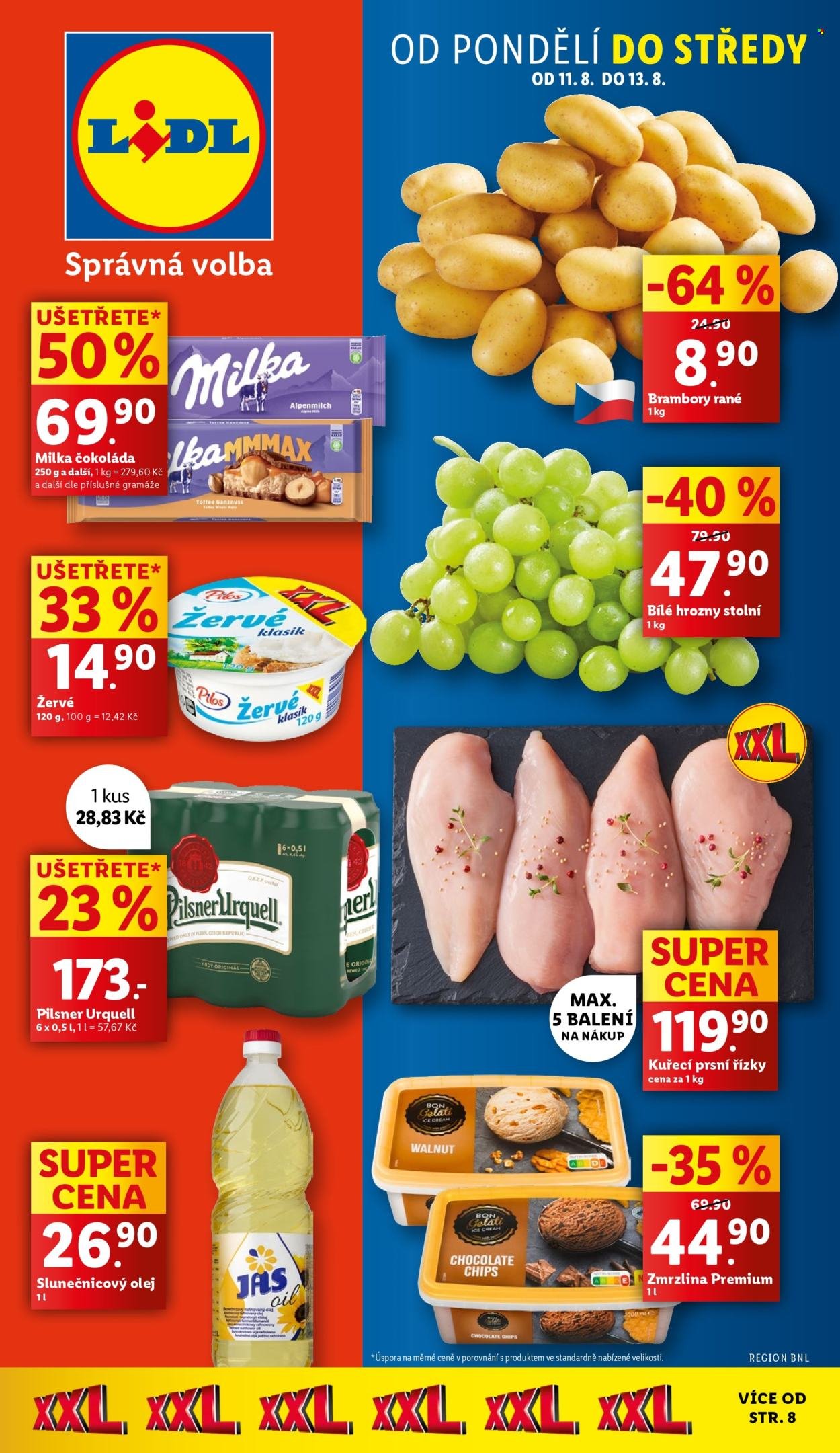 LIDL leták - Od pondělí 11.8.2025 (2025-08-11 - 2025-08-13)